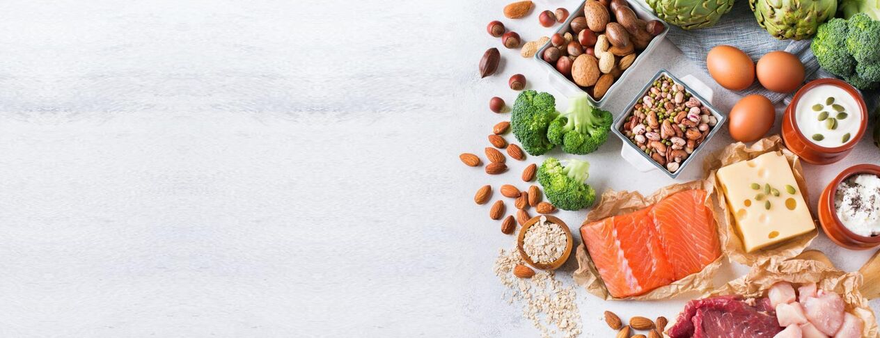Products for a protein diet