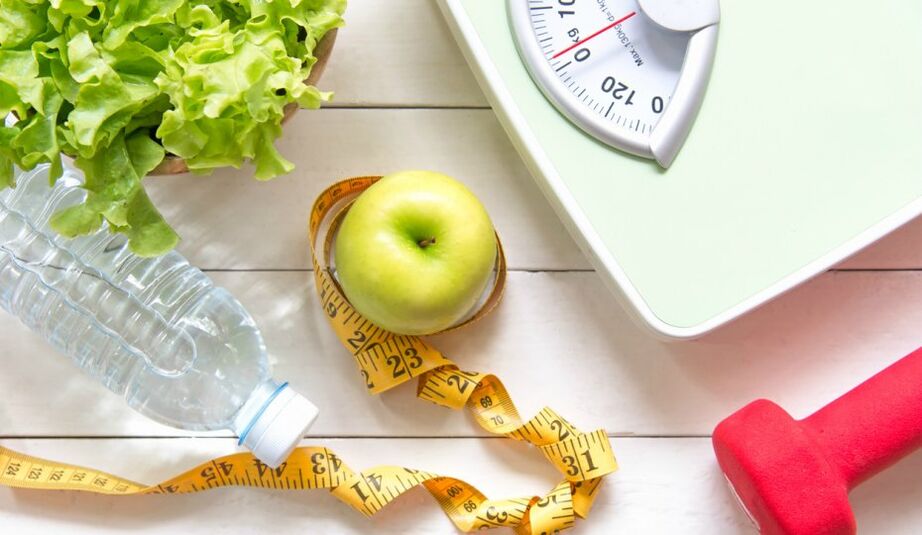 Weight loss in a protein diet